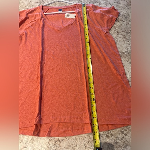 Women’s Old Navy V Neck Tee Shirt Short Sleeve Large NWT - Picture 6 of 9